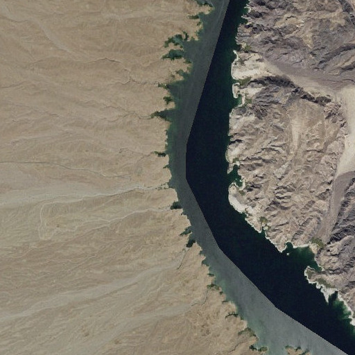 Aerial imagery of Eldorado Ferry (historical), NV