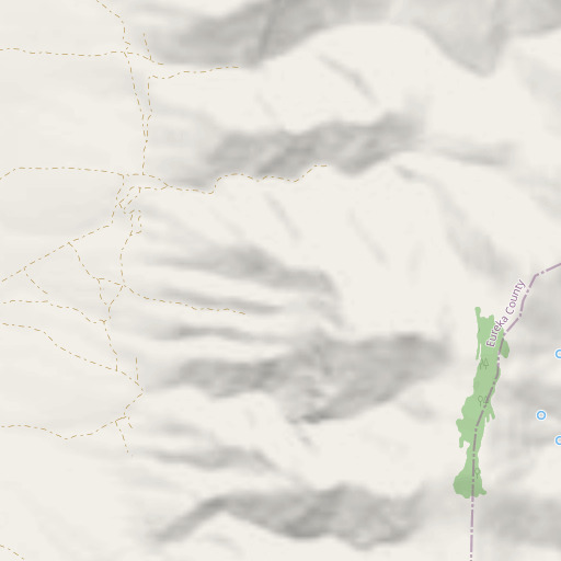 OpenStreetMap map of Diamond Mining District, NV