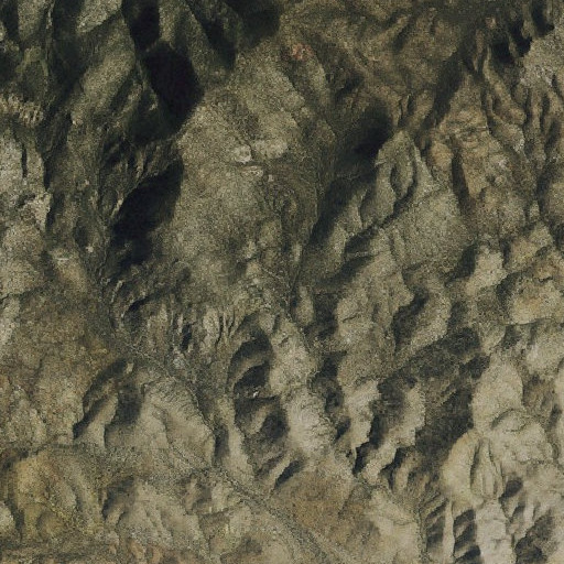 Aerial imagery of Horse Spring, NV