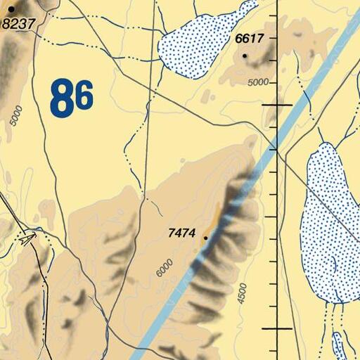 FAA VFR chart of West Juniper Spring, NV