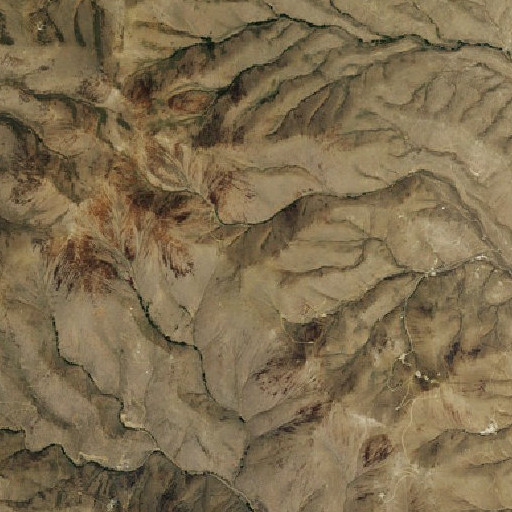 Aerial imagery of White Mine, NV