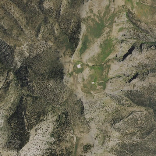 Aerial imagery of De Witt Mine, NV