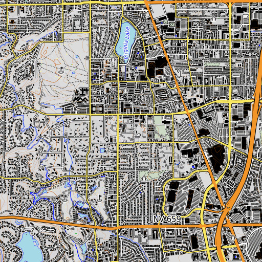 OpenTopoMap map of Smith Well, NV