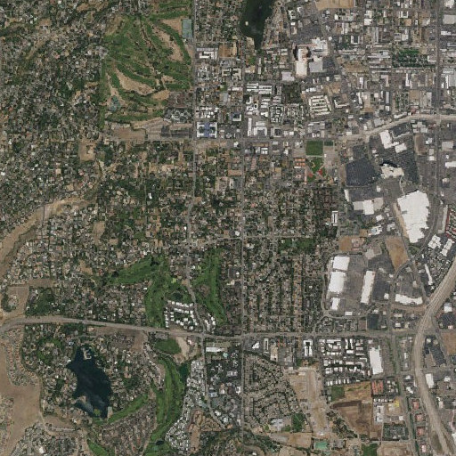Aerial imagery of Gibbons Well, NV