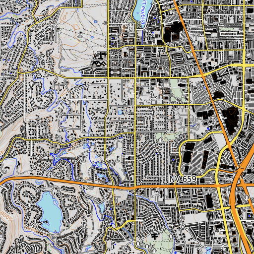 OpenTopoMap map of Berrum Well, NV