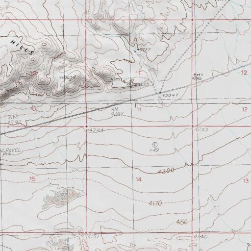 USGS 24K topo map of Walker River Reservation, NV