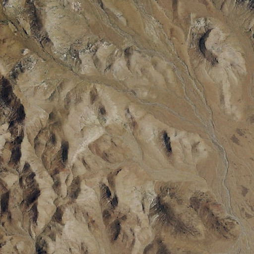 Aerial imagery of Kane Springs, NV