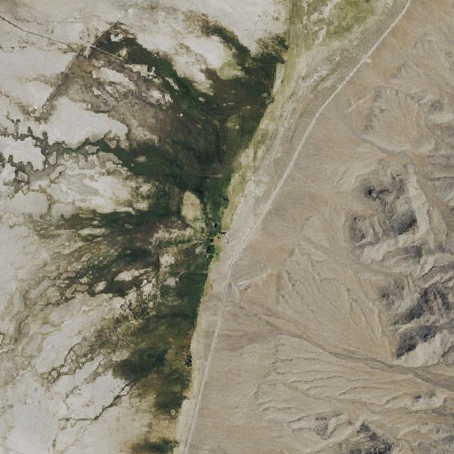 Aerial imagery of Blue Eagle Spring (historical), NV