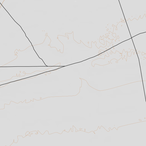 OpenTopoMap map of Kalamazoo Creek, NV