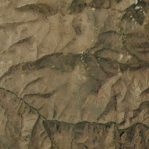 Aerial imagery of Radiator Hill, NV