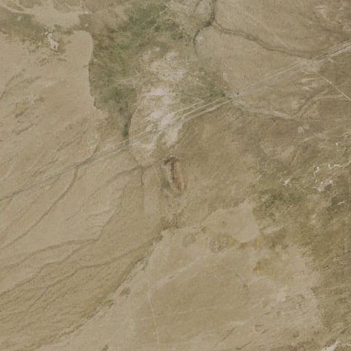 Aerial imagery of Rattlesnake Knoll, NV