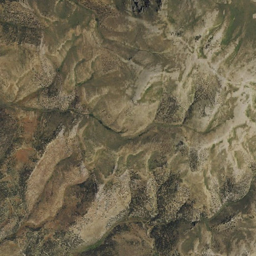 Aerial imagery of Waterspout Spring, NV