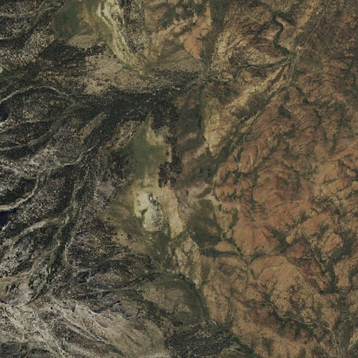 Aerial imagery of White Pine Range, NV