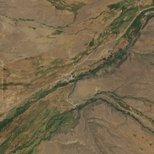 Aerial imagery of Young Ranch, NV