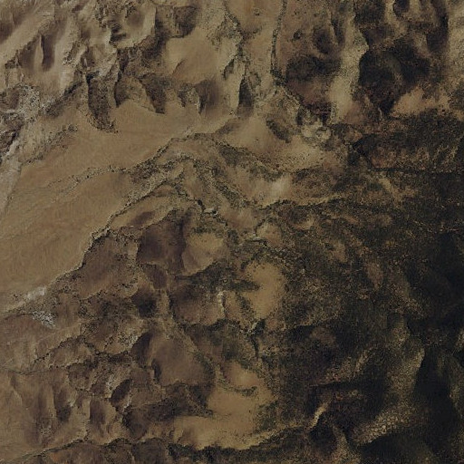 Aerial imagery of Pete Spring, NV