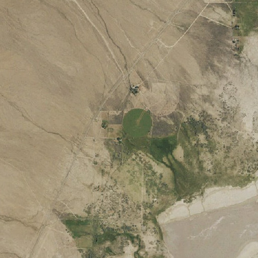 Aerial imagery of Gendron Ranch, NV