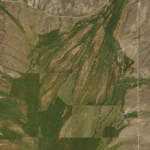 Aerial imagery of North Ruby Valley School (historical), NV