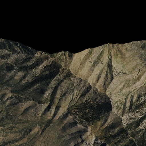 Aerial imagery of Willow Peak, NV