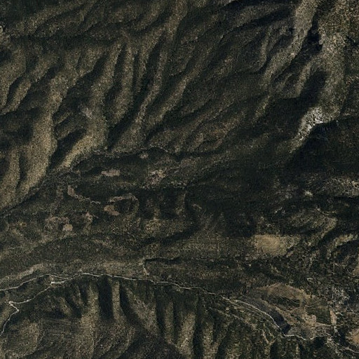 Aerial imagery of Rosebud Spring, NV