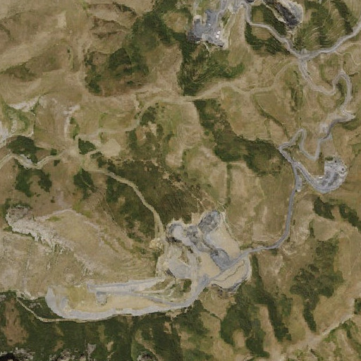 Aerial imagery of Barrel Spring, NV