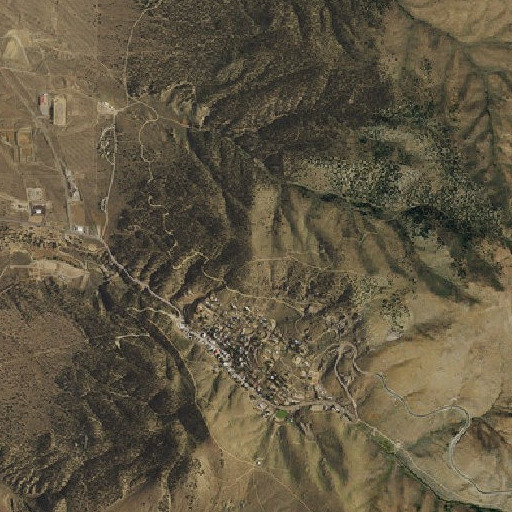 Aerial imagery of North Hill, NV