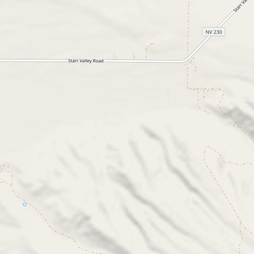 OpenStreetMap map of Jaynes Ranch, NV