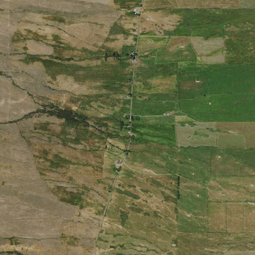 Aerial imagery of Schumann Ranch, NV