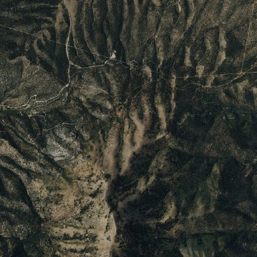 Aerial imagery of Monroe Spring, NV