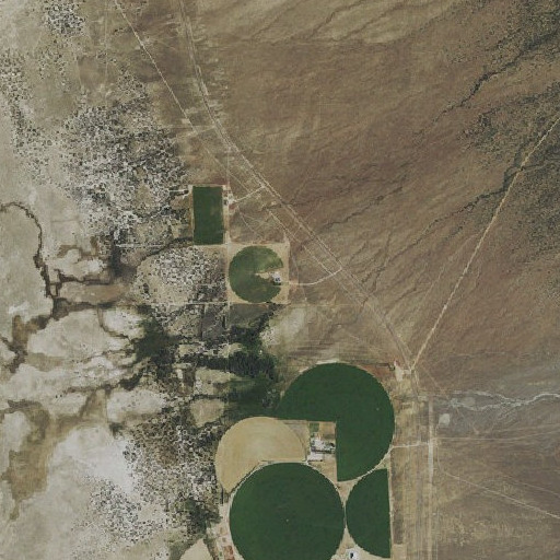 Aerial imagery of Ziege Ranch, NV