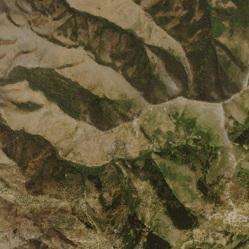 Aerial imagery of Monument Lode, NV