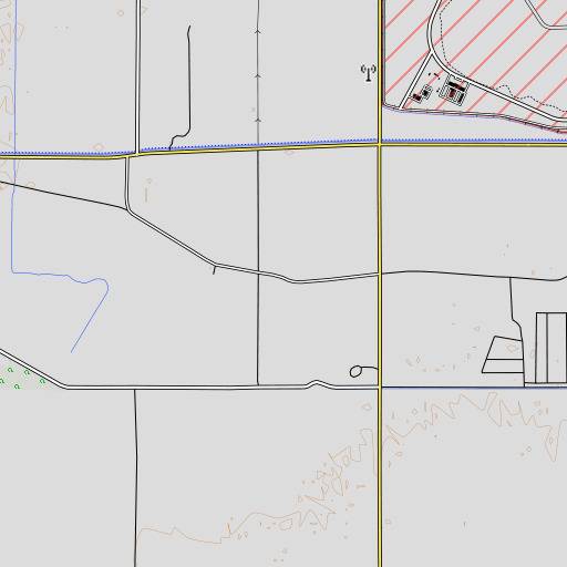 OpenTopoMap map of Wallace-Taylor Ranch, NV