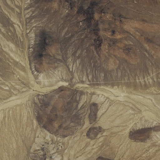 Aerial imagery of Moon River Gap, NV