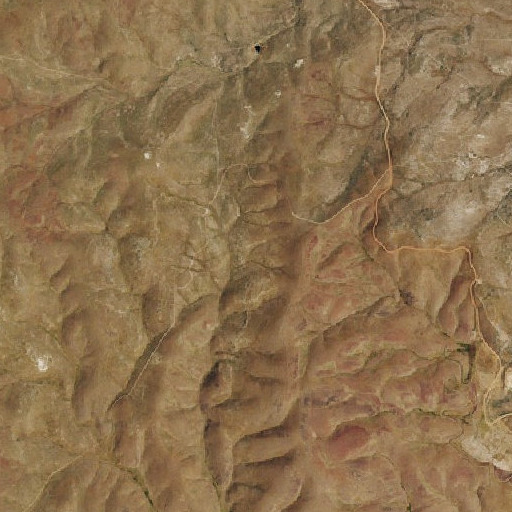 Aerial imagery of Old Timers Mine, NV