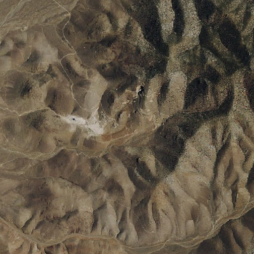 Aerial imagery of Delamar Post Office, NV