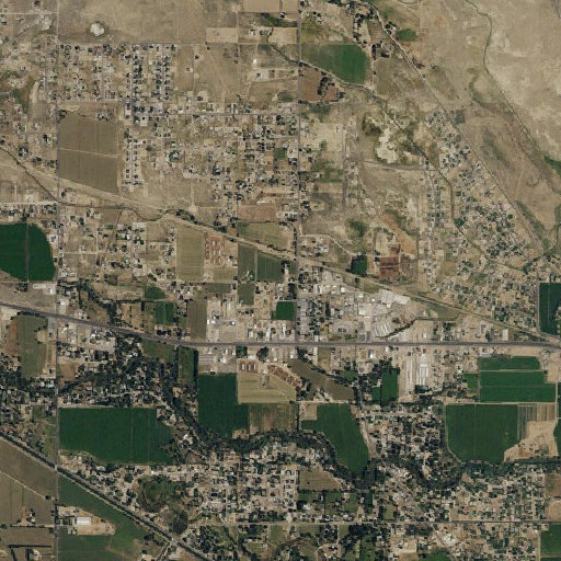 Aerial imagery of KVCE-FM (Fallon), NV