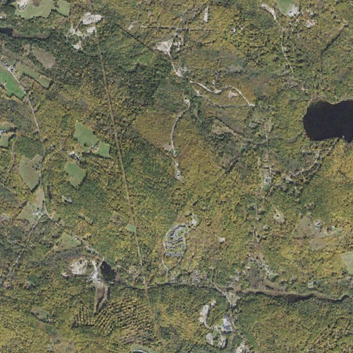 Aerial imagery of Bennett Hill, NH