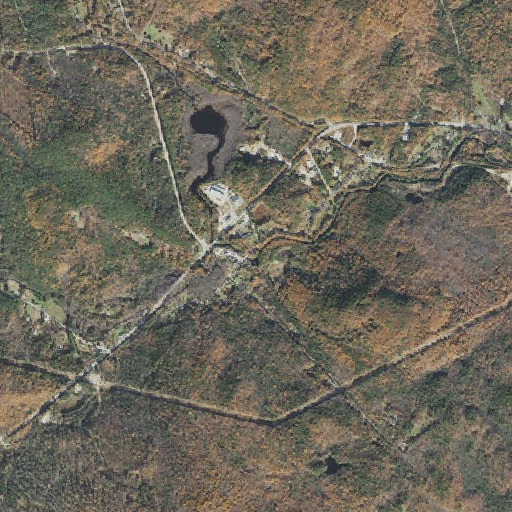 Aerial imagery of Mountain Brook, NH