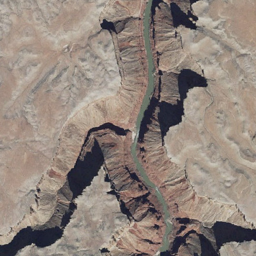 Aerial imagery of North Canyon Wash, AZ