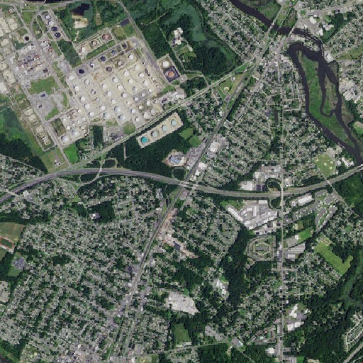 Aerial imagery of Interchange 24, NJ