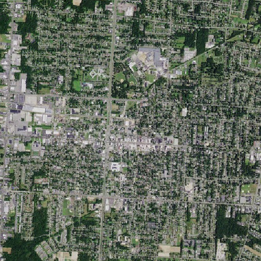 Aerial imagery of Central School, NJ