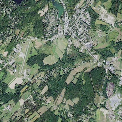 Aerial imagery of Clove Brook, NJ