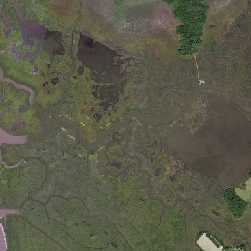 Aerial imagery of Crow Creek, NJ