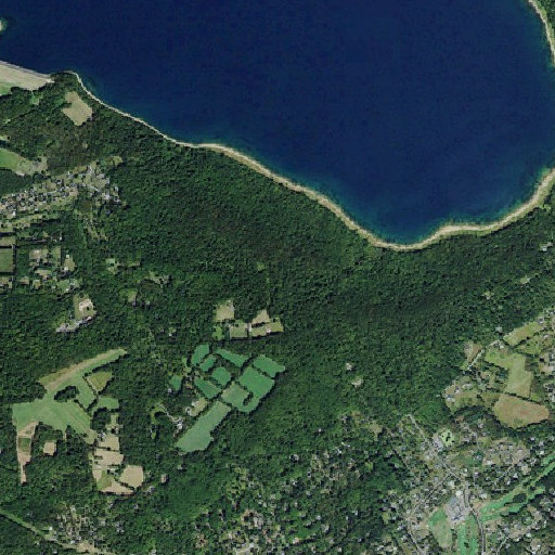 Aerial imagery of Cushetunk Mountain, NJ
