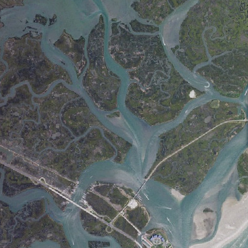 Aerial imagery of Dead Thorofare, NJ