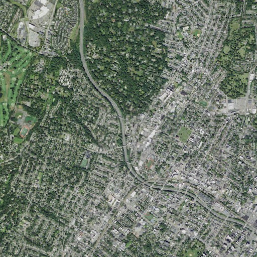 Aerial imagery of Fairmount School, NJ
