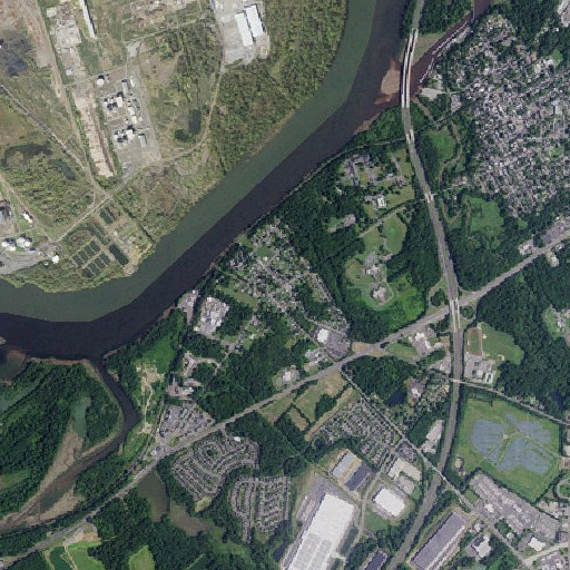 Aerial imagery of Fieldsboro, NJ
