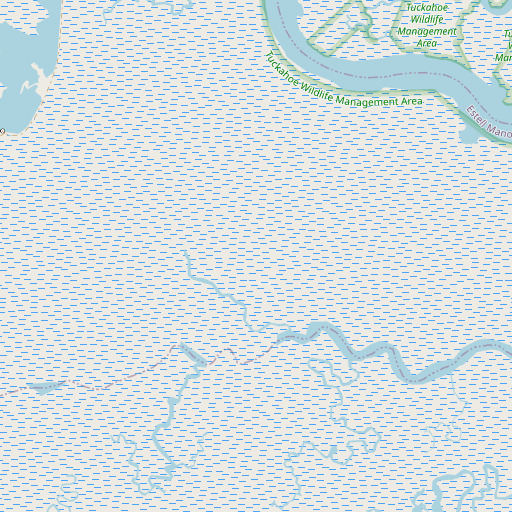 OpenStreetMap map of Griscom Swamp, NJ