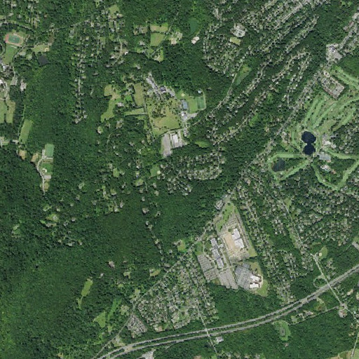 Aerial imagery of Kemble Mountain, NJ