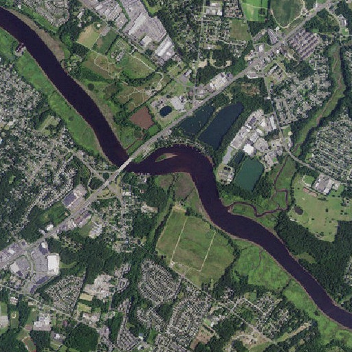 Aerial imagery of Laurel Run, NJ