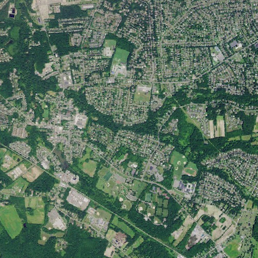 Aerial imagery of Milford Brook, NJ